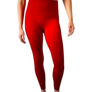 Athleta Salutation Stash ll Pocket Leggings, Cardinal Red, High Rise, sz XXS
